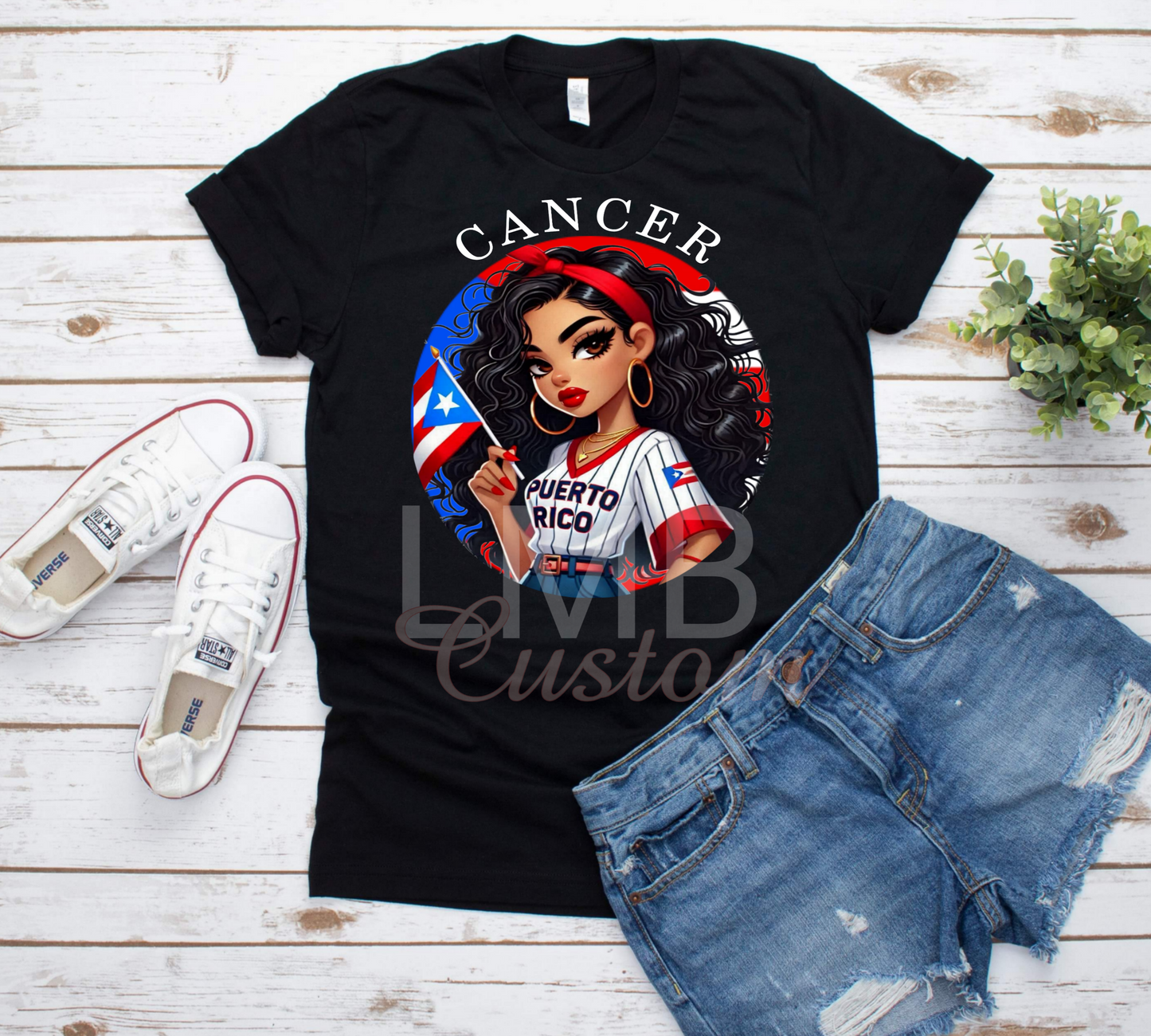 Puerto Rican Zodiac Adult T-Shirt image 11