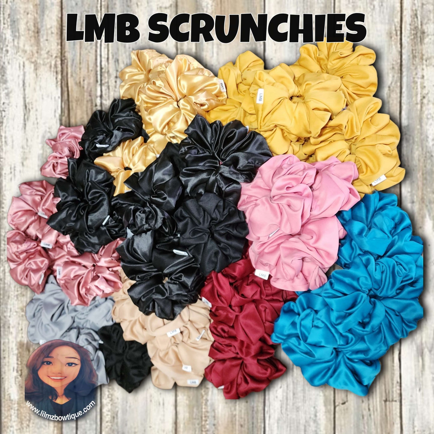 XL knit Scrunchies image 2