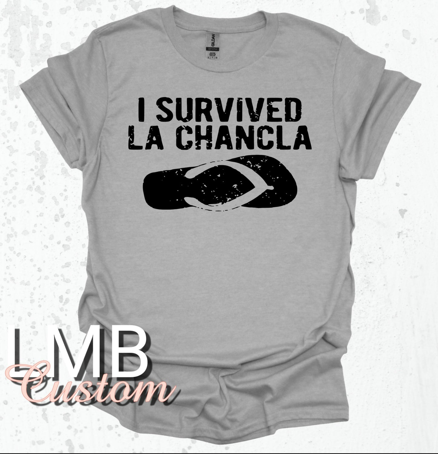 I Survived La Chancla Adult T-Shirt image 0