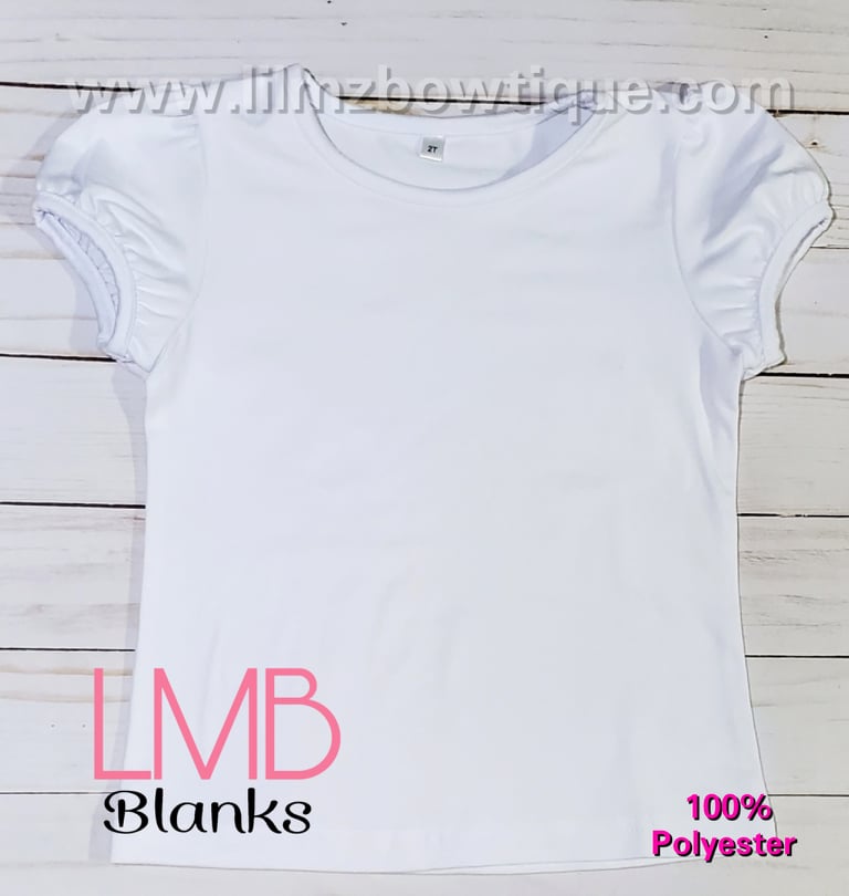 RTS 100% Polyester Puff Sleeve Shirt (Now Available) image 2