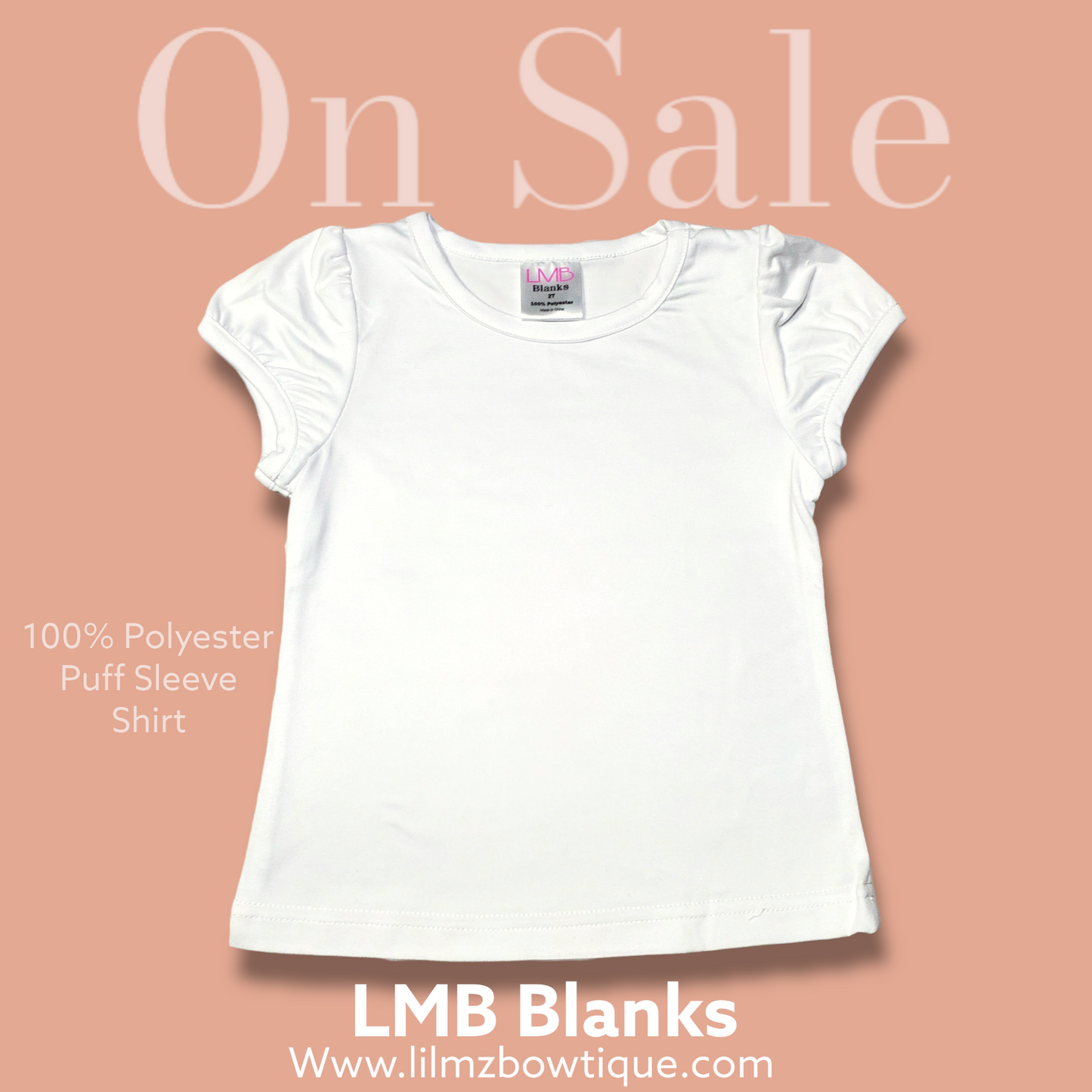 RTS 100% Polyester Puff Sleeve Shirt (Now Available) image 1