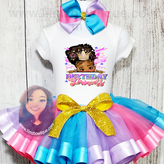 Birthday Princess  Tutu Outfit image 0
