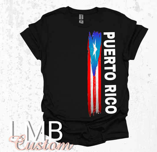 Puerto Rico Flag Adult T-Shirt image 0