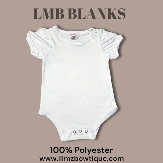 RTS 100% Polyester Puff Sleeve Bodysuit (Now Available)  image 0