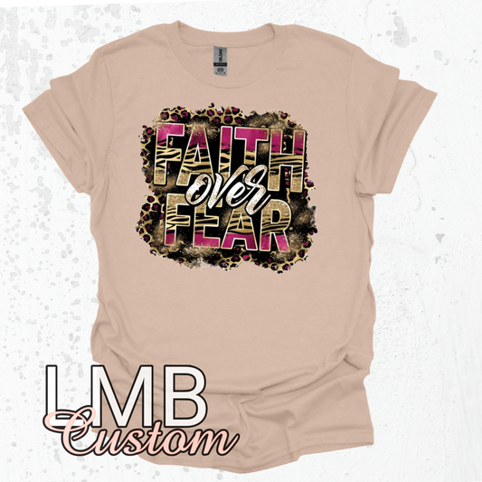 Faith Over Fear Adult T-Shirt image 0
