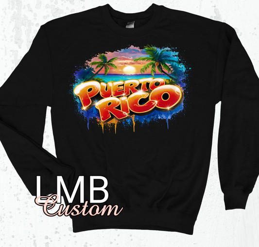 Puerto Rico Adult Sweatshirt